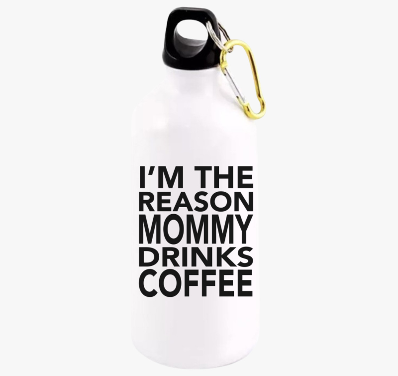 Miattam iszik kávét anyu - kulacs