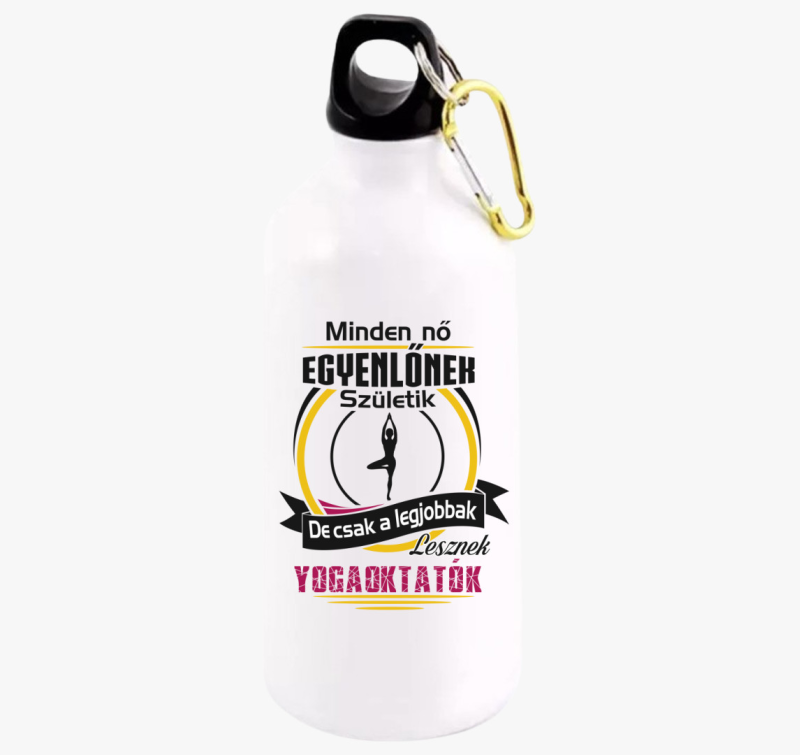 Yogaoktató kulacs