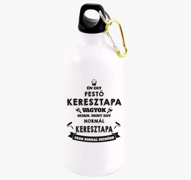 Festő keresztapa kulacs