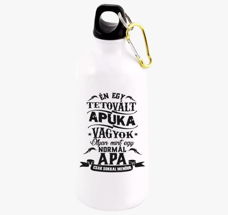 Tetovált apuka kulacs