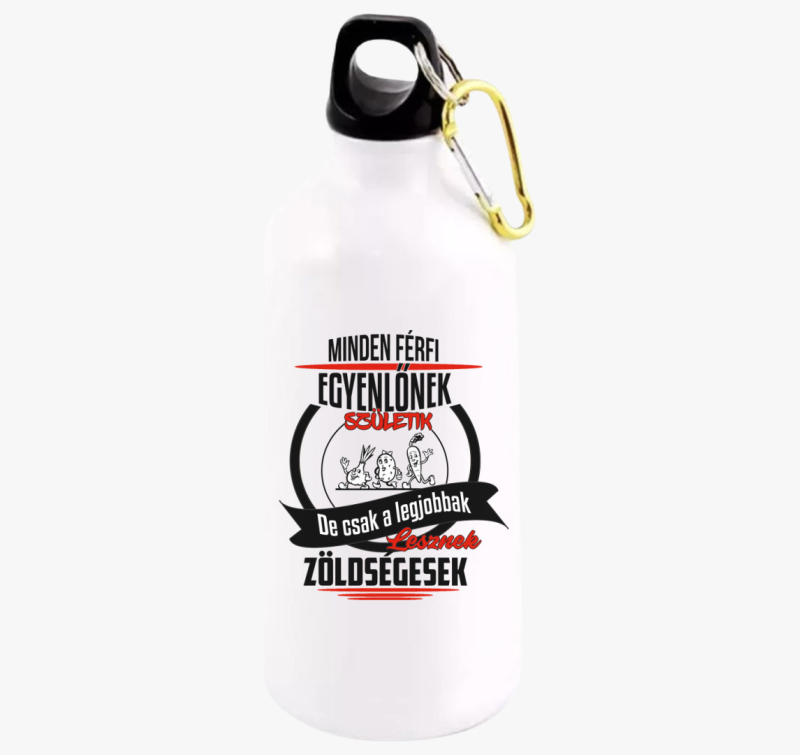 A legjobbak lesznek zöldségesek kulacs - férfi verzió