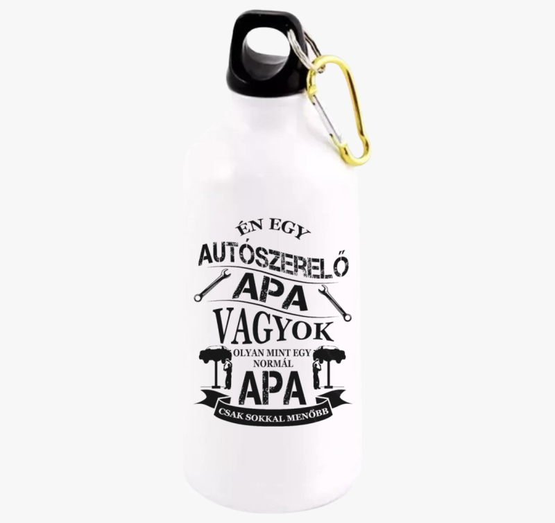 Autószerelő apa kulacs
