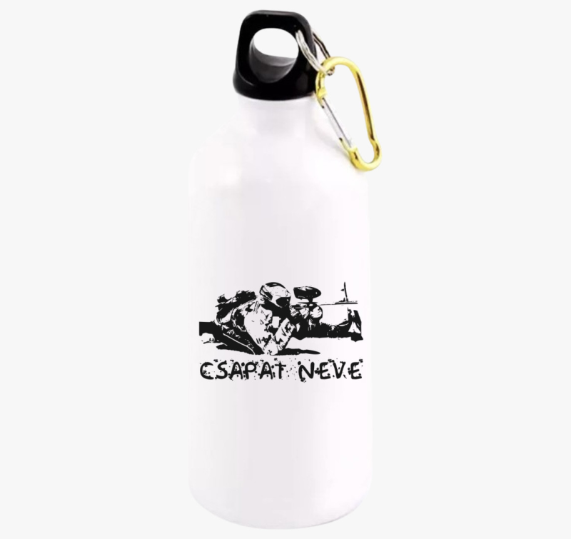 Paintballos kulacs  - megadható csapatnévvel -