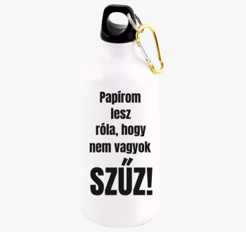 Papírom lesz róla, h...