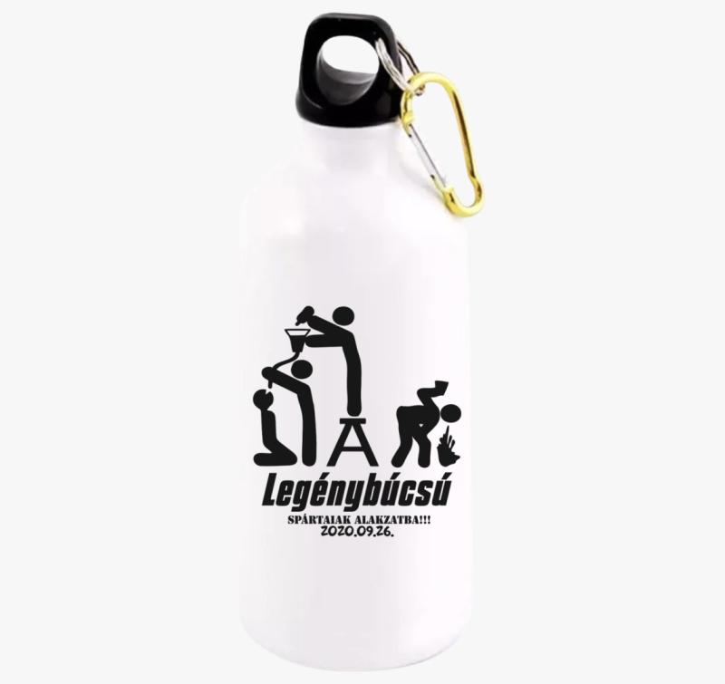 A legénybúcsú - Spártaiak Alakzatba - csapat kulacs