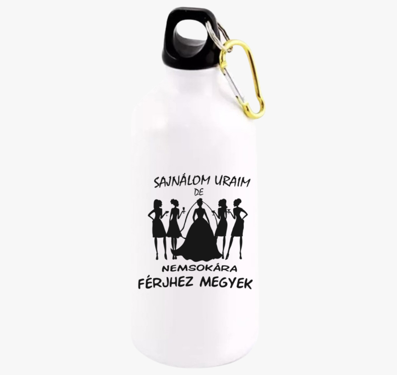 Nemsokára Férjhez Megyek Lánybúcsús kulacs
