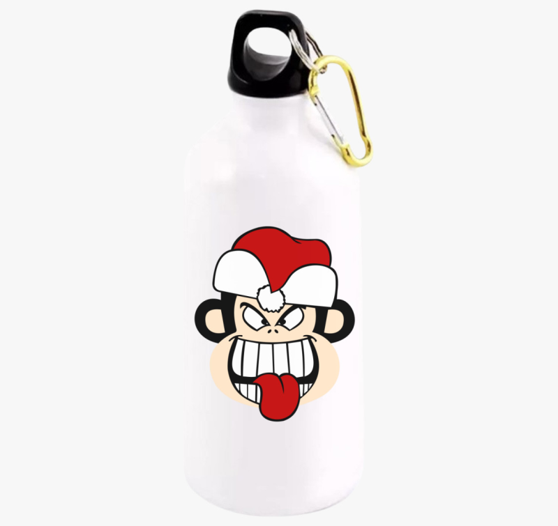 Karácsonyi majom kulacs