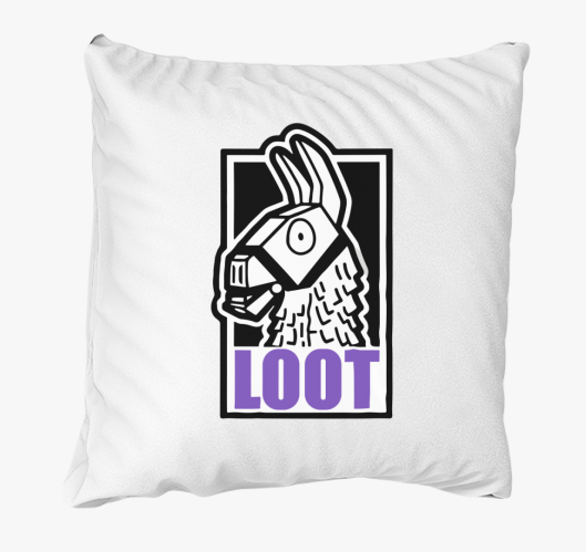 Fornite Loot purple párna