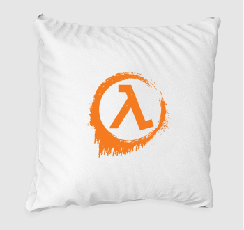 Half Life logo párna