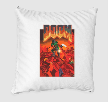 Doom plakát párna