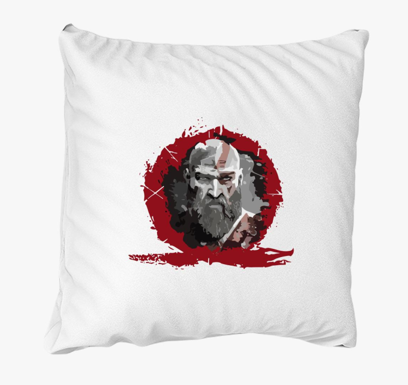 God of war kratos face párna