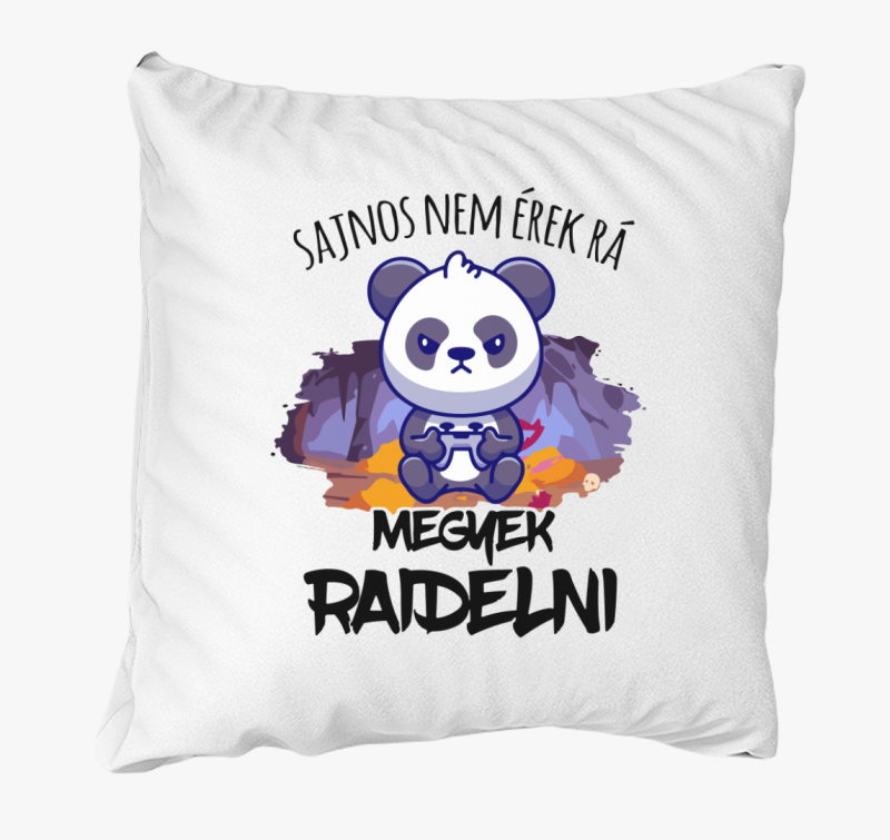 Sajnos nem érek rá megyek raidelni párna