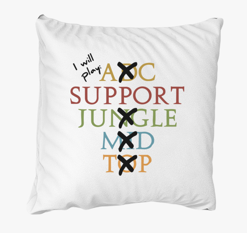 I will play support párna