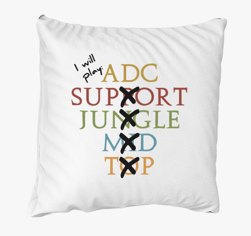 I will play adc párna