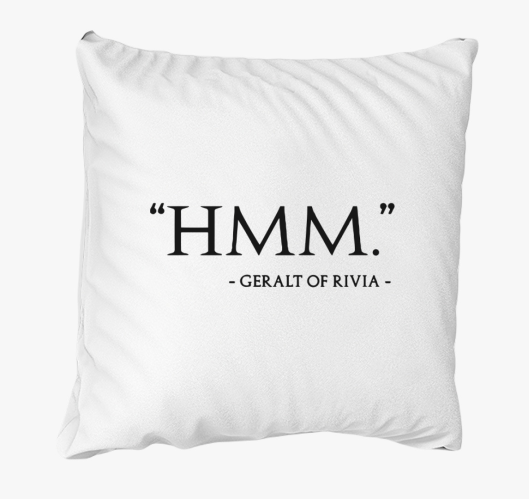 Hmm geralt of rivia párna