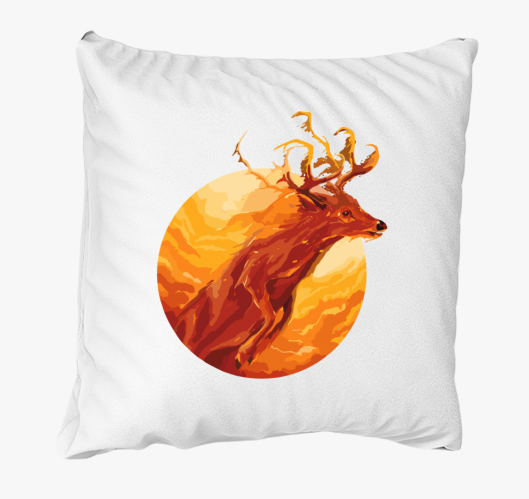 Szarvas Art párna