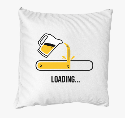 Beer Loading párna