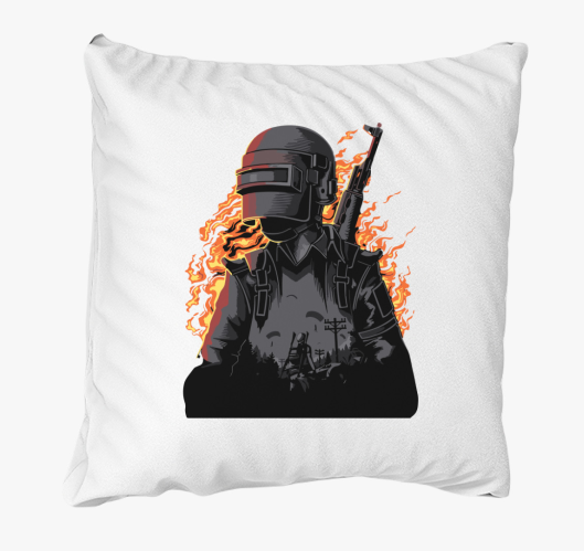 Pubg character fire párna