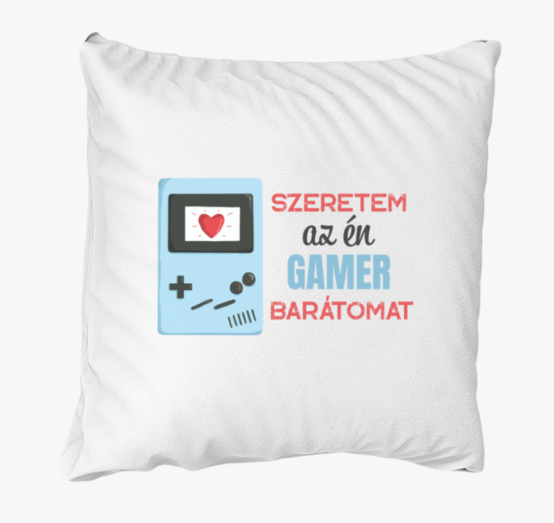 Szeretem az én gamer barátomat páros párna