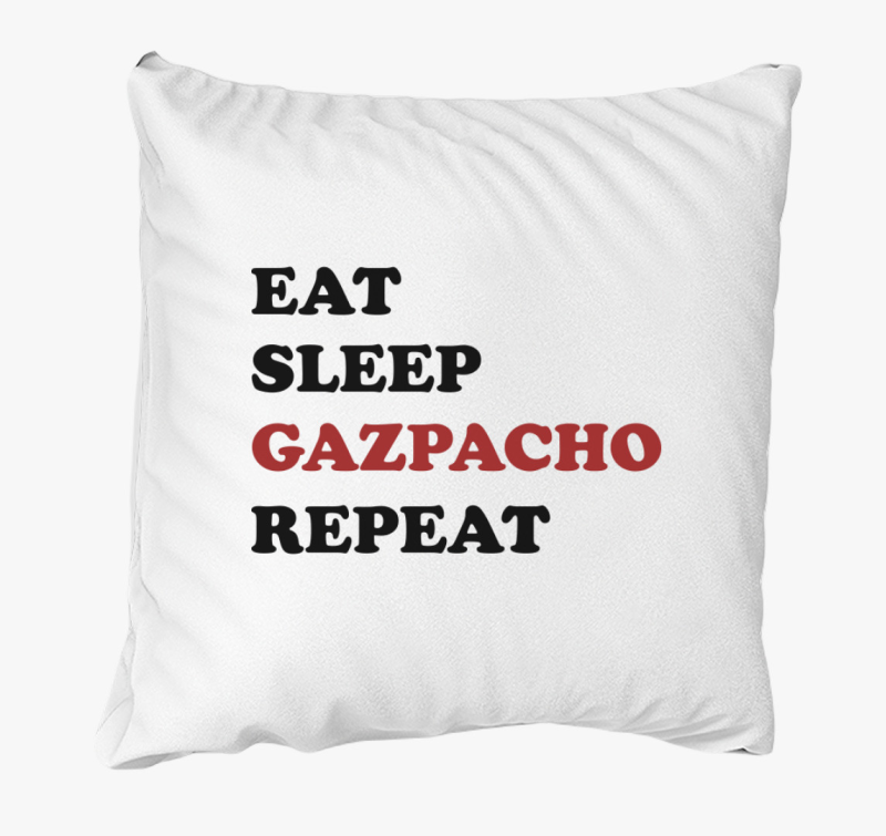 Eat Sleep Gazpacho párna