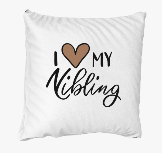 I love my Nibling párna
