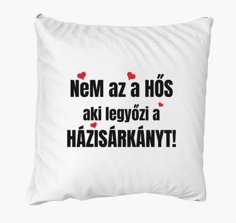 Nem az a hős aki legyőzi a házisárkányt páros párna