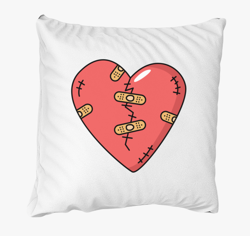 Meggyógyult szív  párna