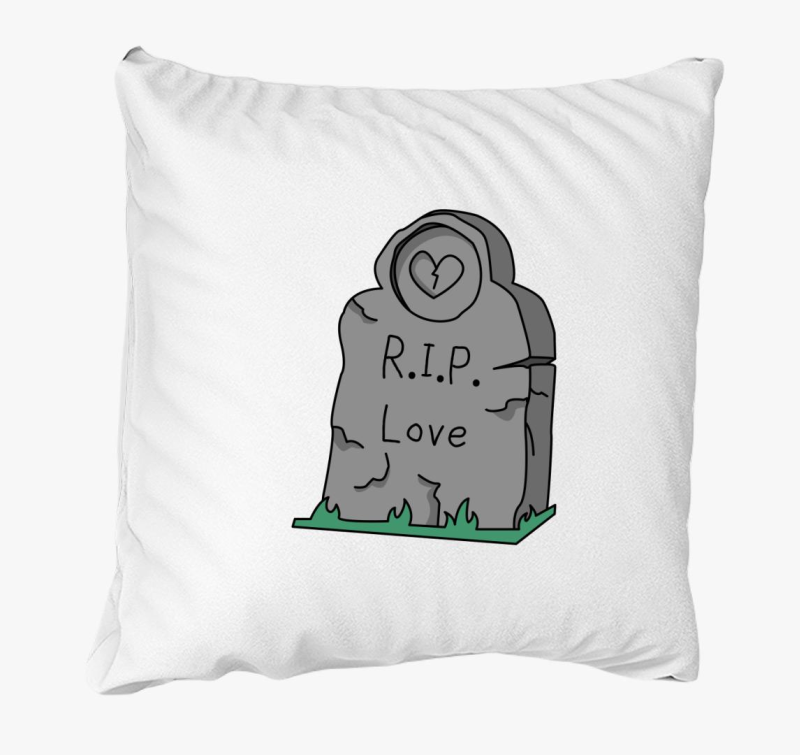 RIP love párna