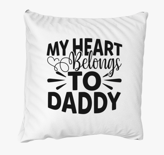 Heart Daddy párna