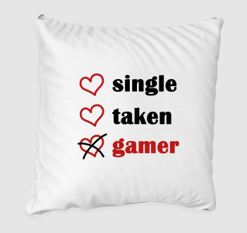 Single Taken Gamer párna
