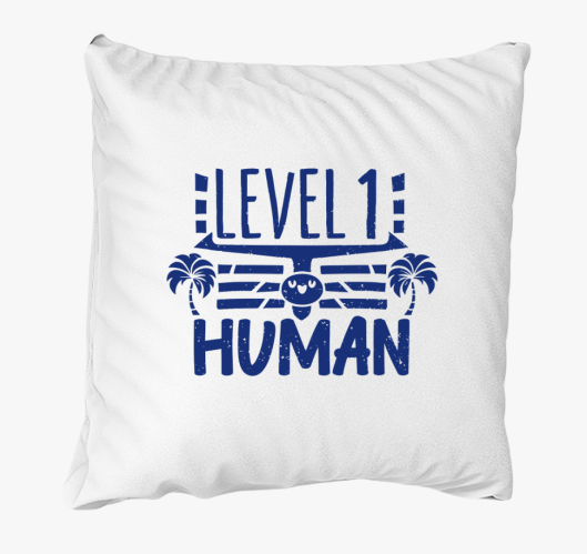 Level 1 Human kék párna