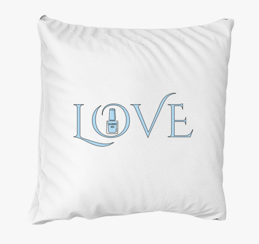 Love blueberry nails párna