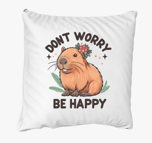 Dont worry capybara párna