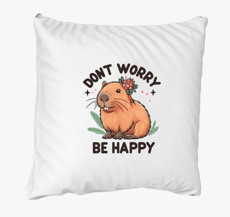 Dont worry capybara párna