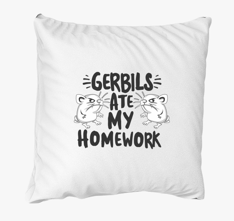 Gerbils ate homework párna