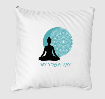 My yoga day párna
