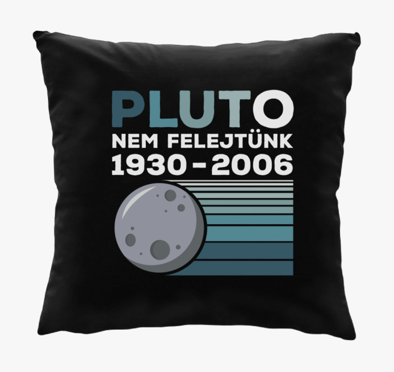 Pluto bolygó emlék párna