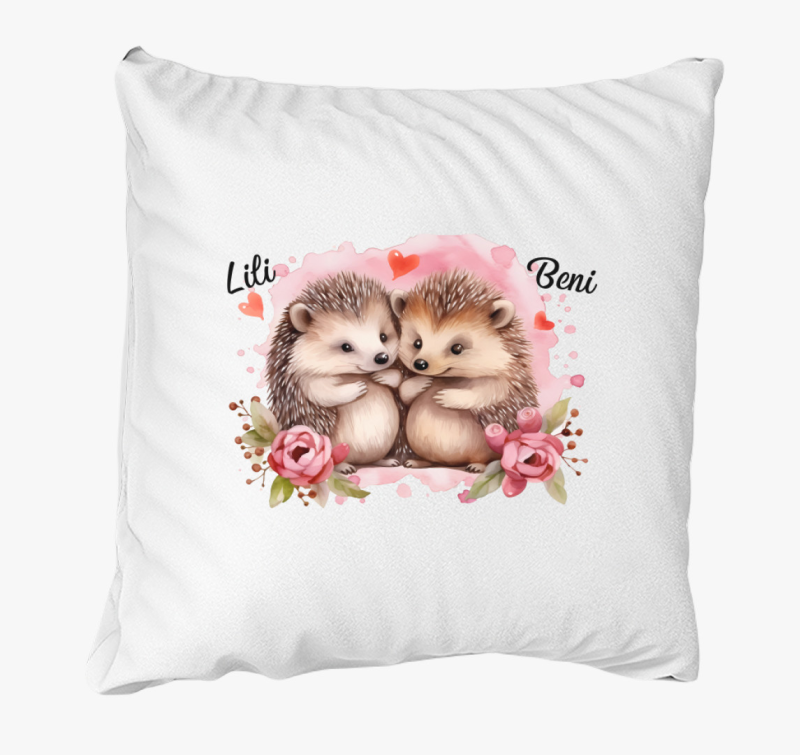 Összebújós szerelmes Sünik párna