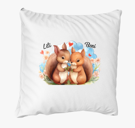 Összebújós szerelmes Mókusok p...