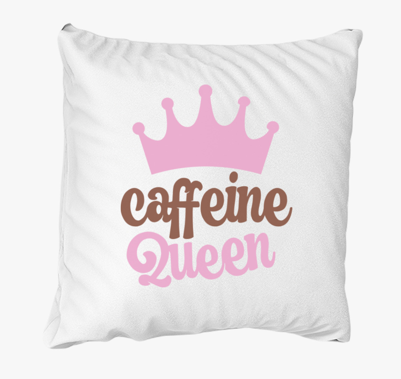 Caffeine Queen párna