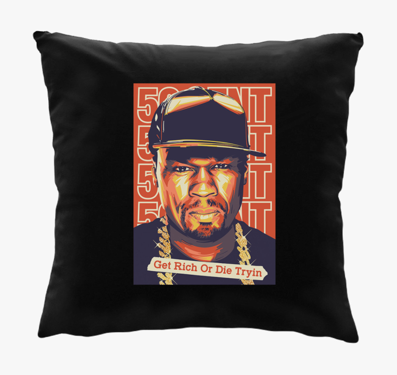 50 Cent a hacker párna