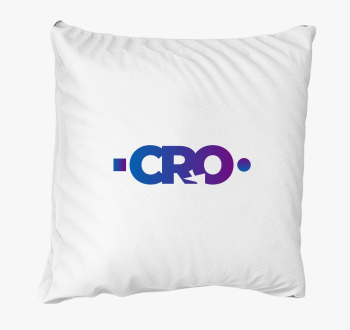 CRO logo párna