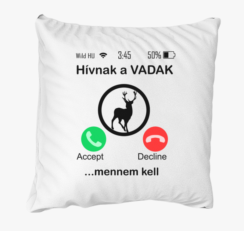 Hívnak a vadak párna