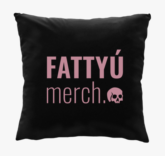 Fattyú Merch párna