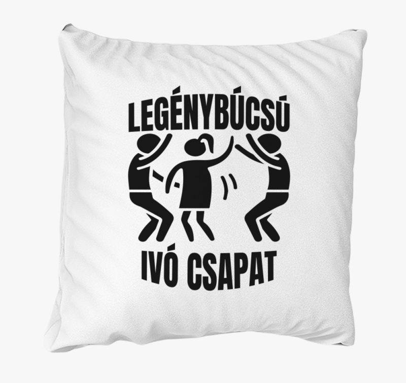 Legénybúcsú ivó csapat legénybúcsúra párna