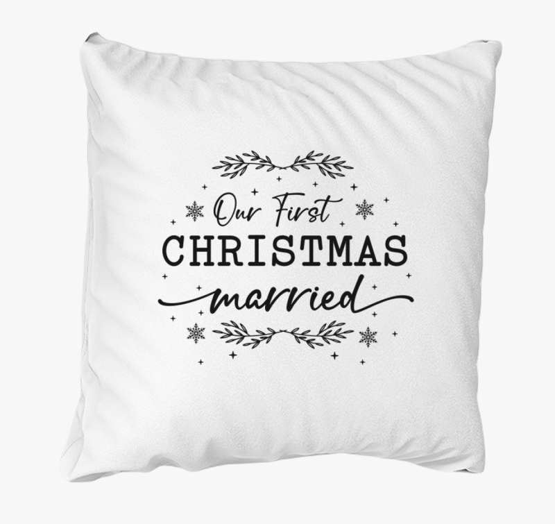 Christmas married párna