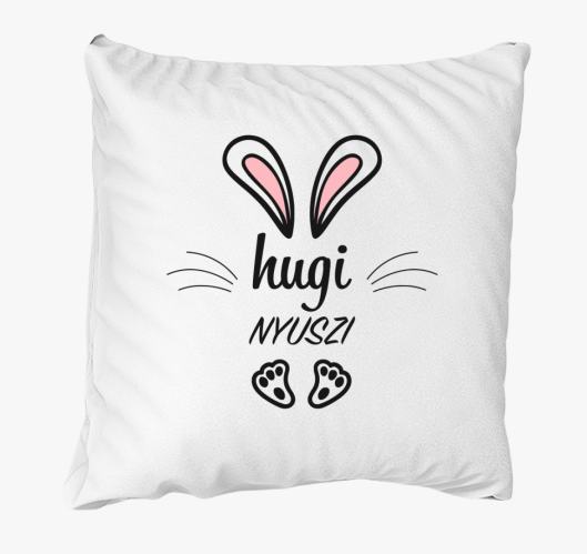 Nyuszicsalád hugi nyuszi párna...