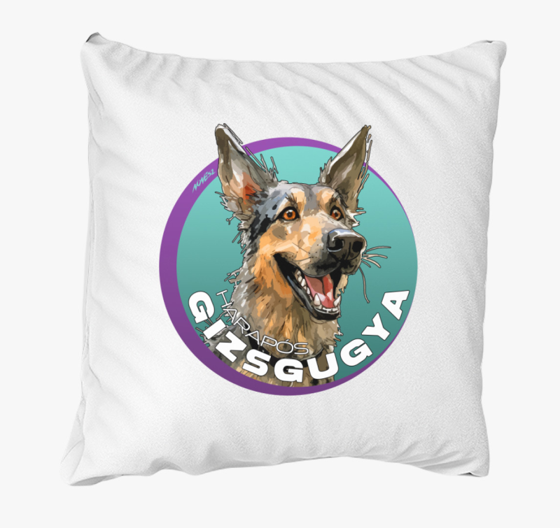 Németjuhász gizsgugya párna