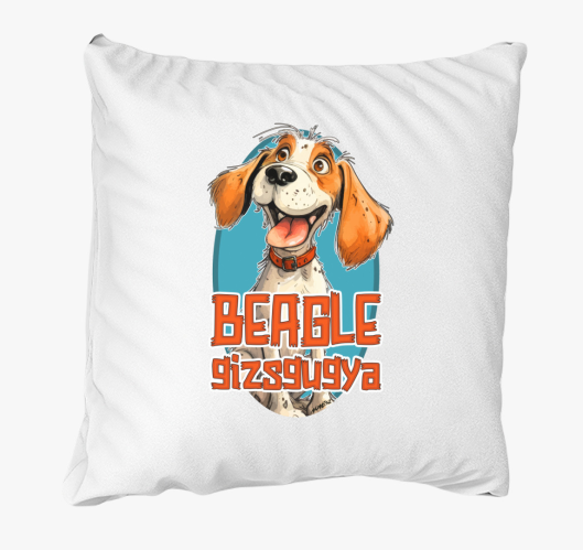 Beagle gizsgugya párna