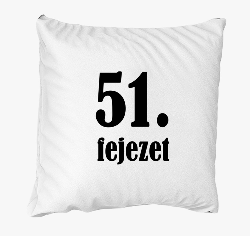 Születésnap fejezet párna